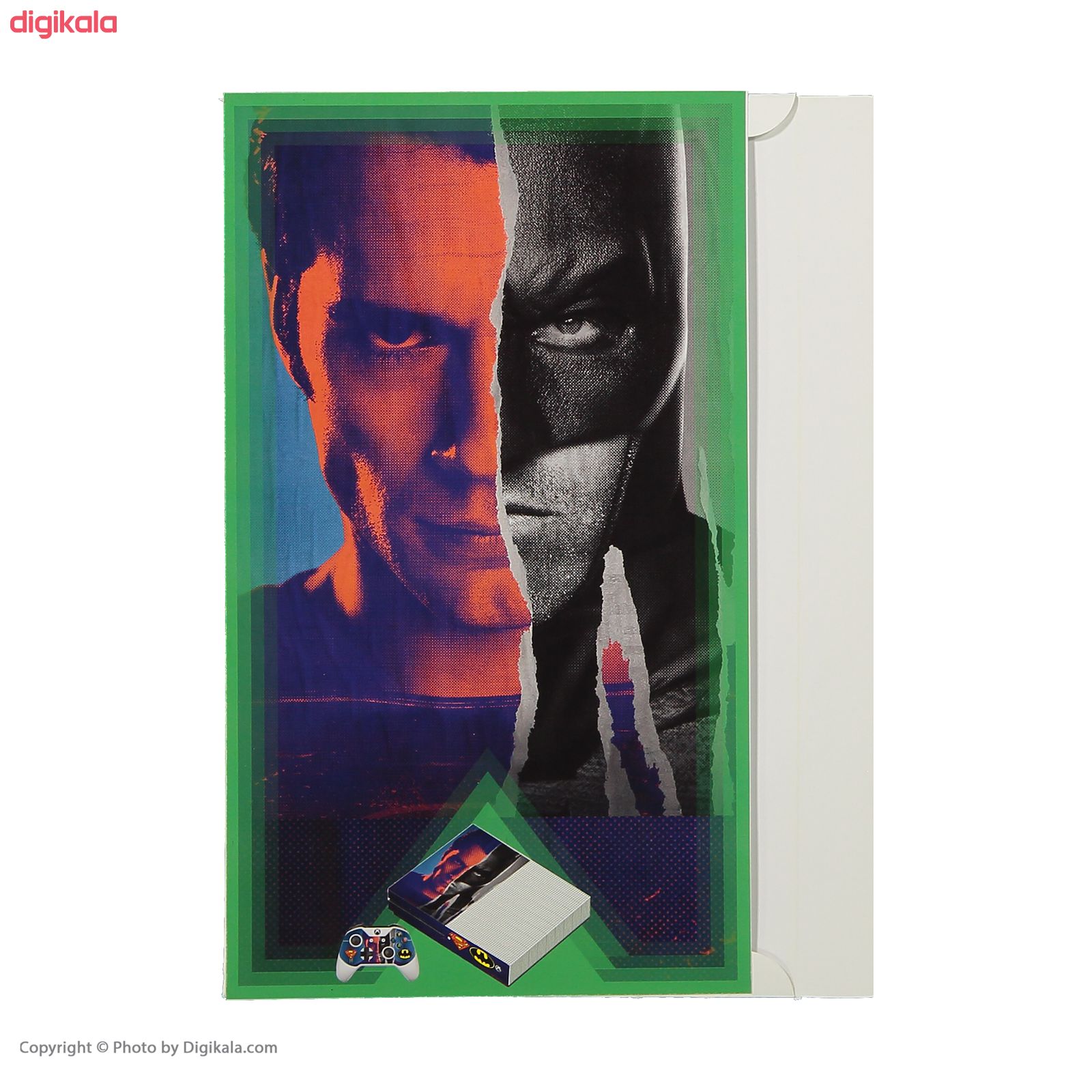 برچسب ایکس باکس وان اس پلی اینفینی مدل Batman v Superman