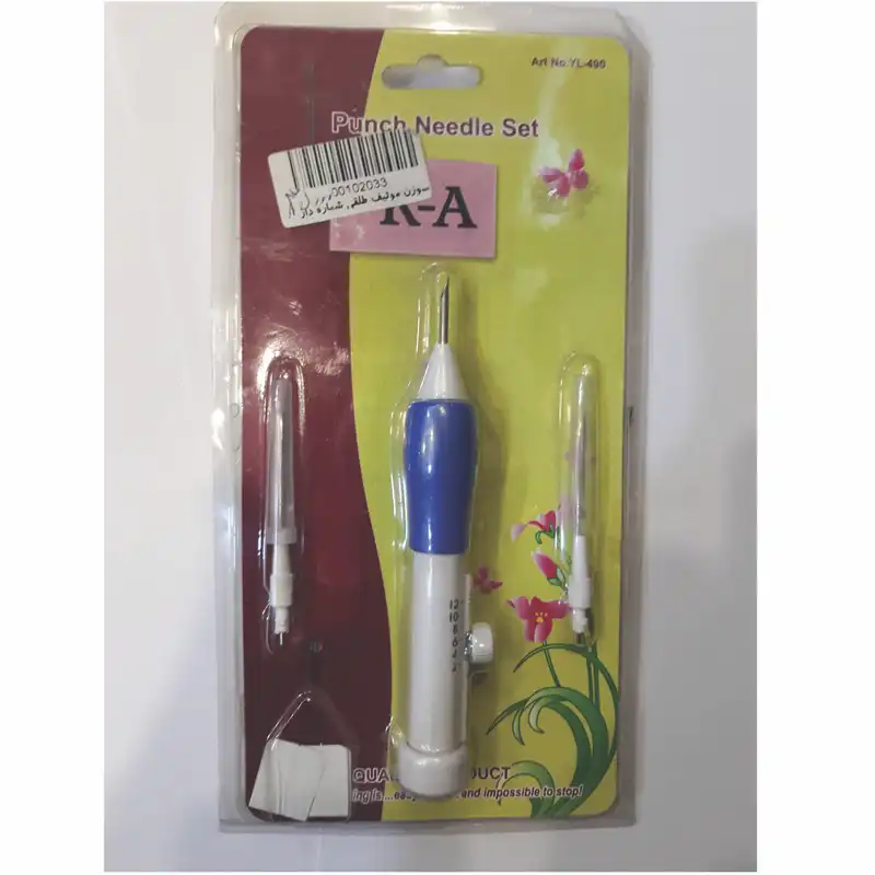 مجموعه 3 عددی سوزن موتیف مدل 904 به همراه 2 عدد سوزن نخ کن