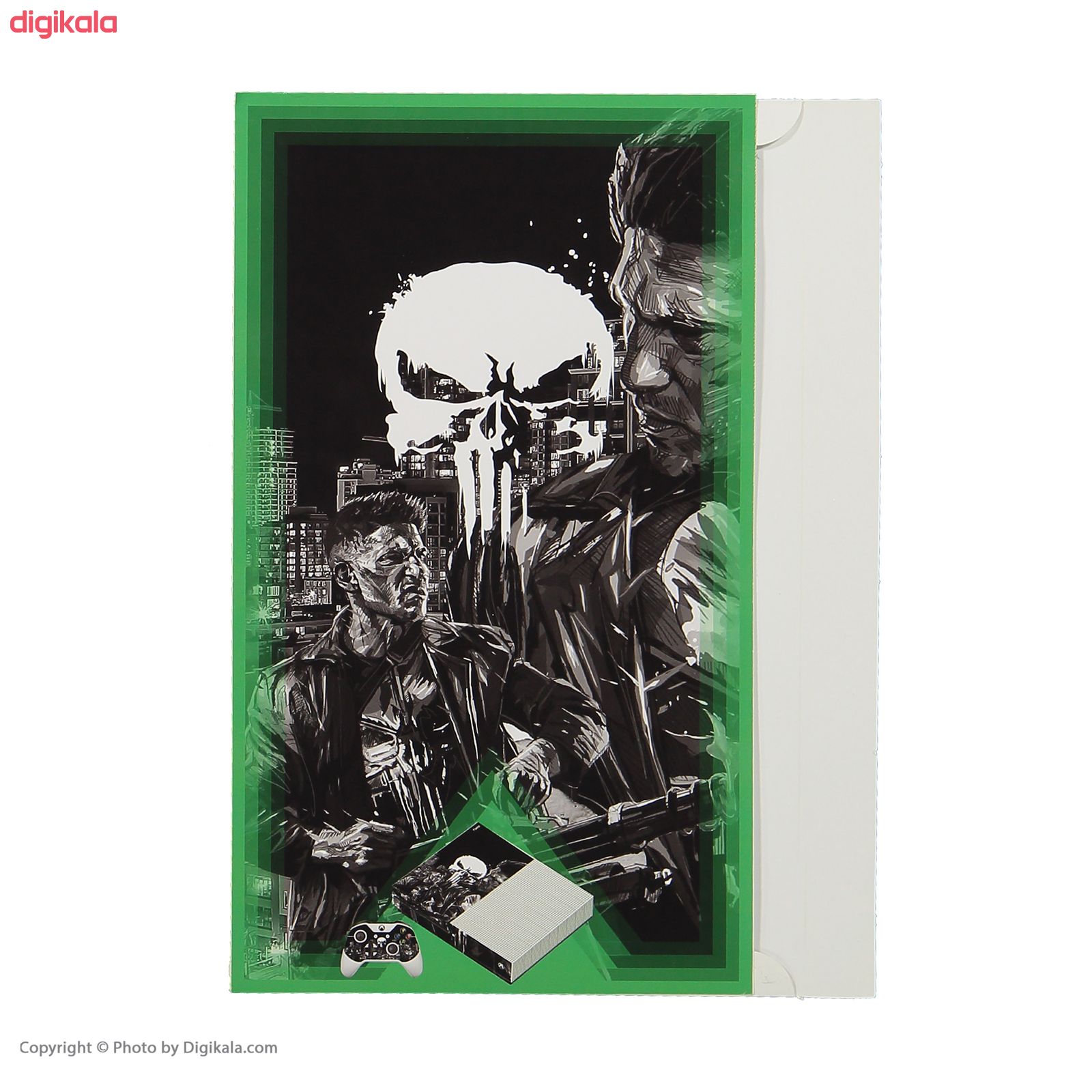 برچسب ایکس باکس وان اس پلی اینفینی مدل The Punisher به همراه برچسب دسته main 1 3