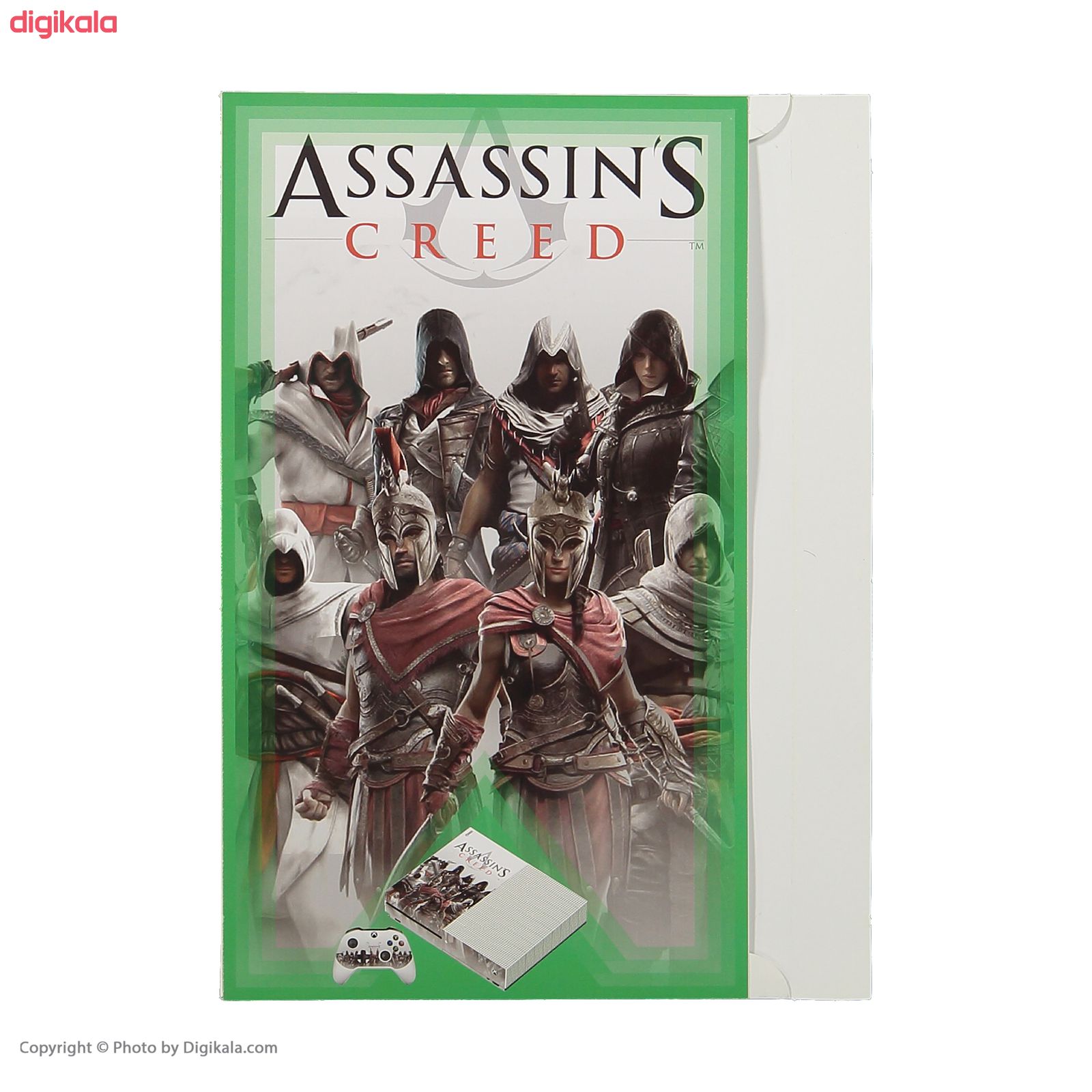 برچسب ایکس باکس وان اس پلی اینفینی مدل Assassin's Creed به همراه برچسب دسته main 1 3