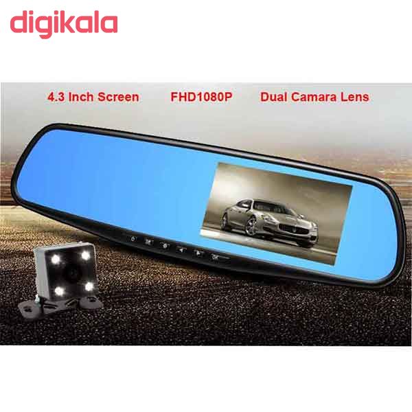 آینه مانیتور دار و دوربین دنده عقب خودرو مدل S19 main 1 5