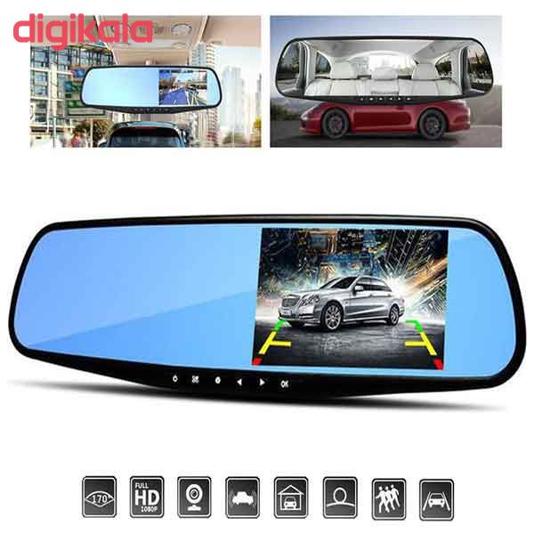 آینه مانیتور دار و دوربین دنده عقب خودرو مدل S19 main 1 6