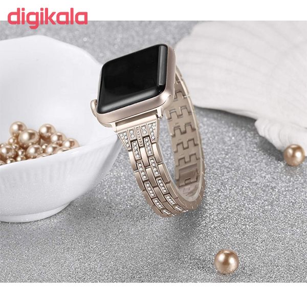 بند مدل diamond مناسب برای اپل واچ 38/40 میلی متری main 1 5