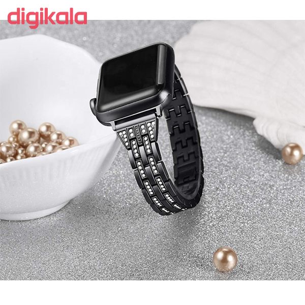 بند مدل diamond مناسب برای اپل واچ 38/40 میلی متری main 1 6