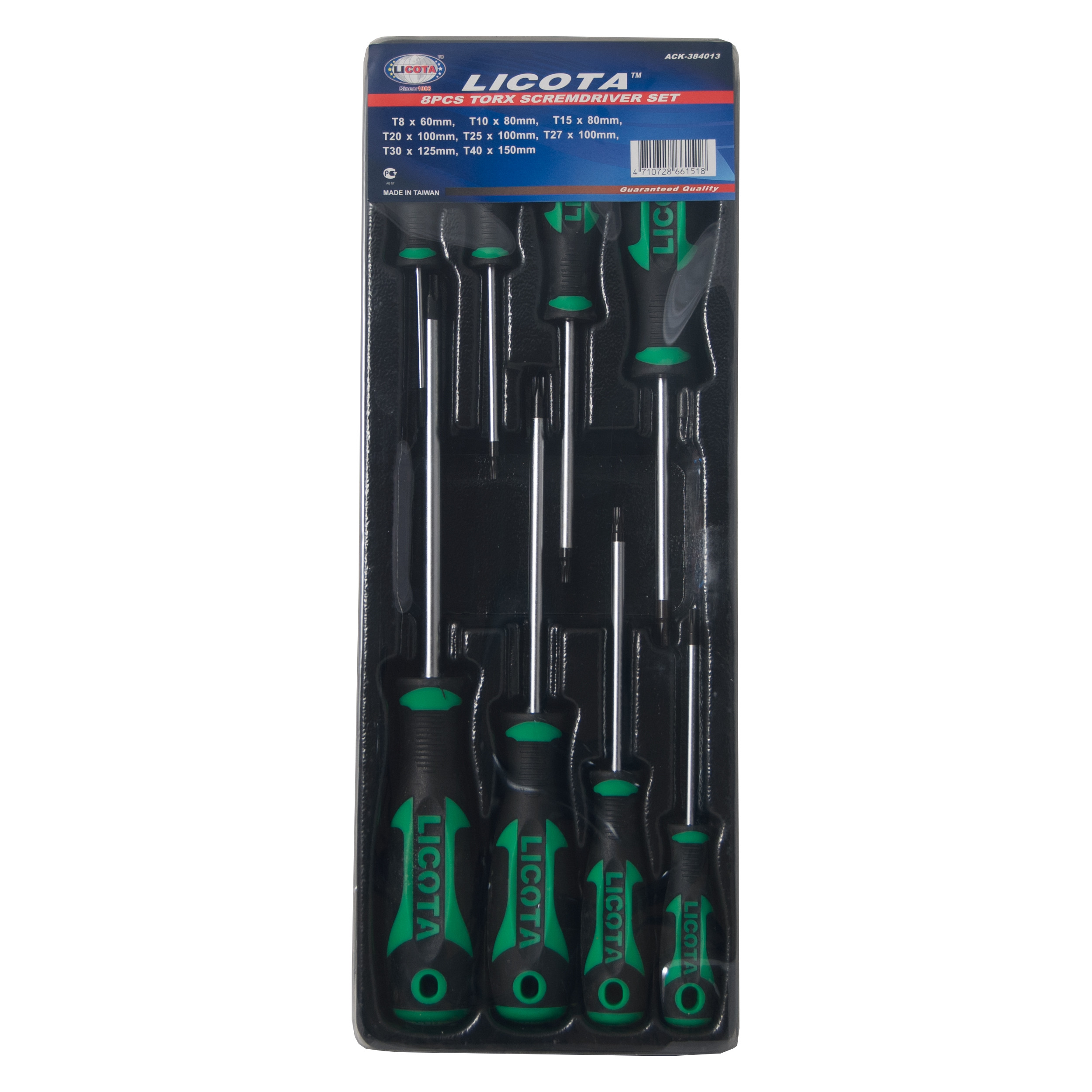 مجموعه 8 عددی پیچ گوشتی لیکوتا مدل ACK-384013