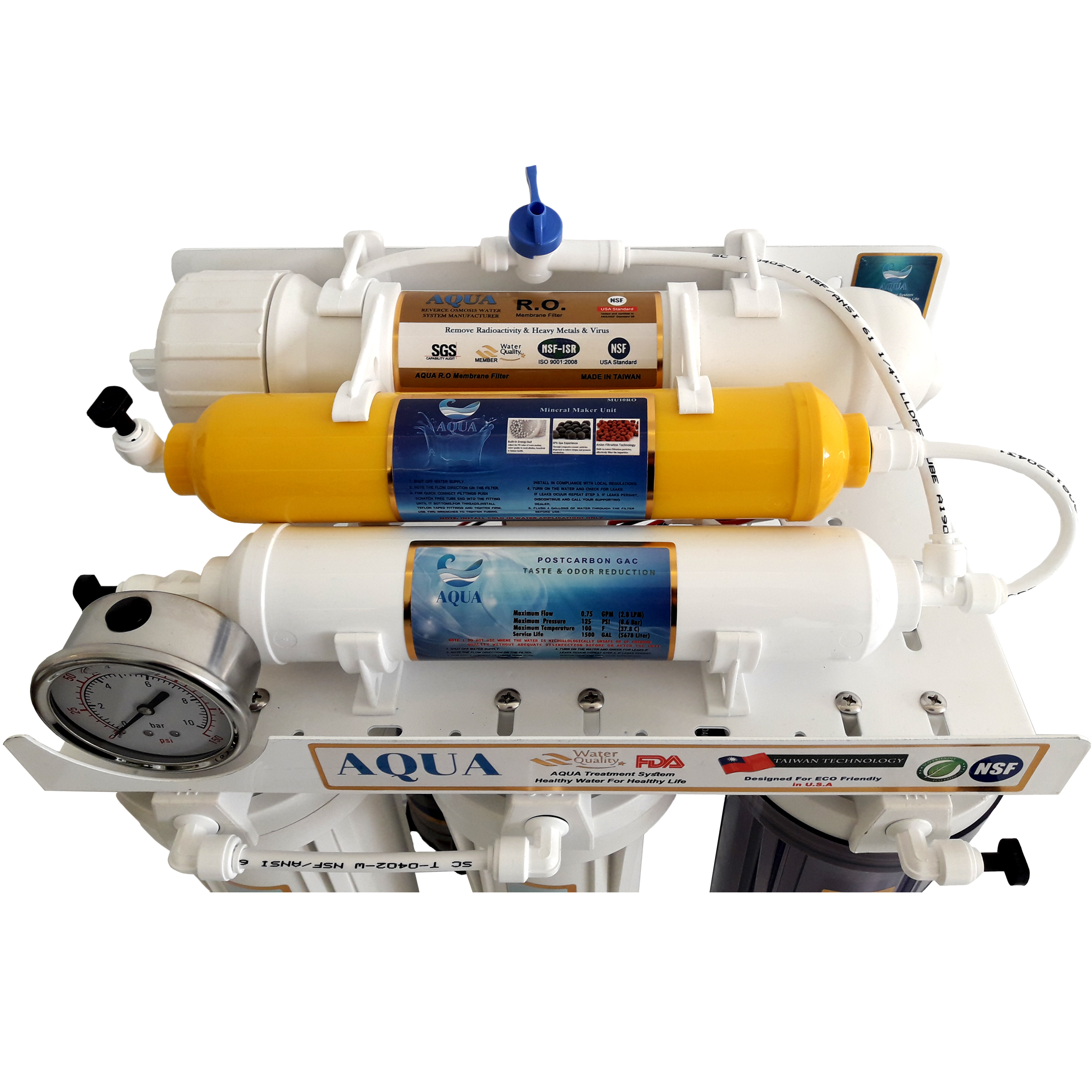 دستگاه تصفیه کننده آب آکوا مدل AQUA JOY WATER Ro6