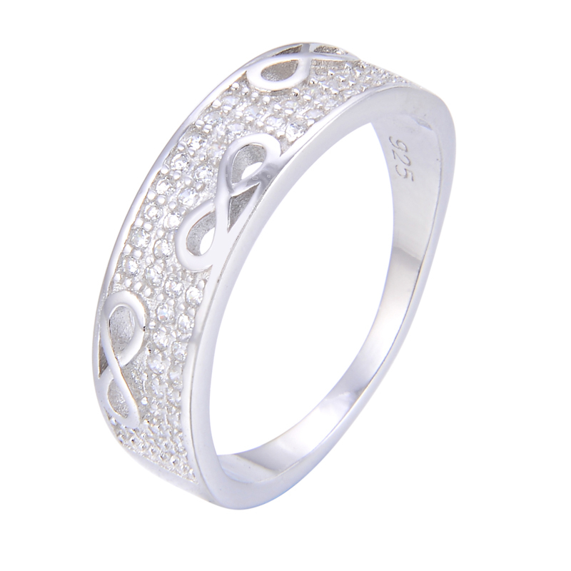  انگشتر نقره زنانه شهر جواهر کد SJ-RIR006