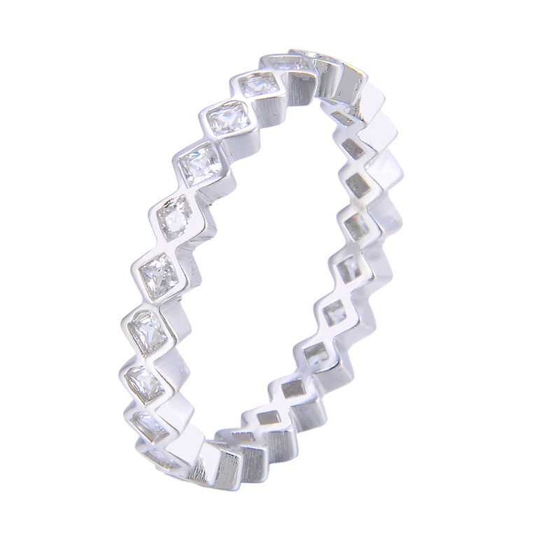  انگشتر نقره زنانه شهر جواهر کد SJ-RIR009