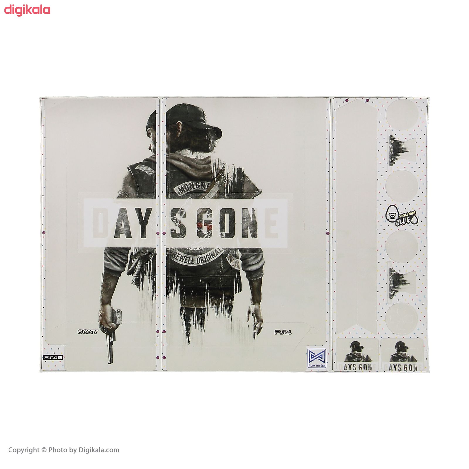 برچسب پلی استیشن 4 پلی اینفینی مدل Days Gone به همراه برچسب دسته main 1 1