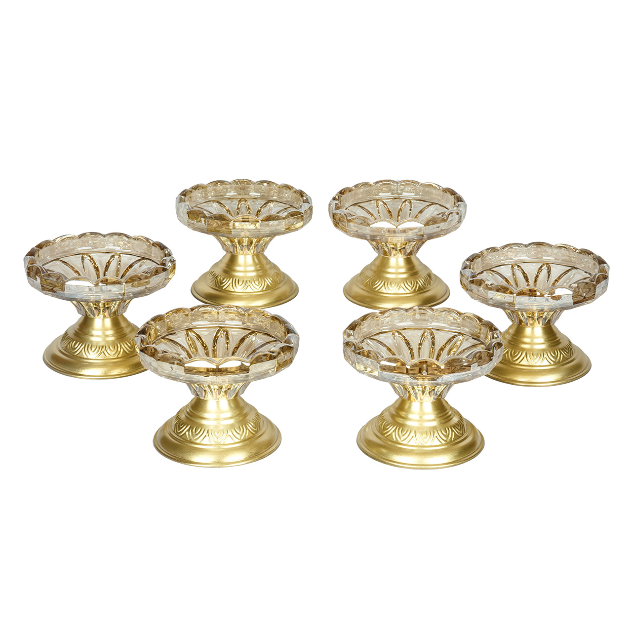 مجموعه ظروف هفت سین 6 پارچه کد BO2117.6-A