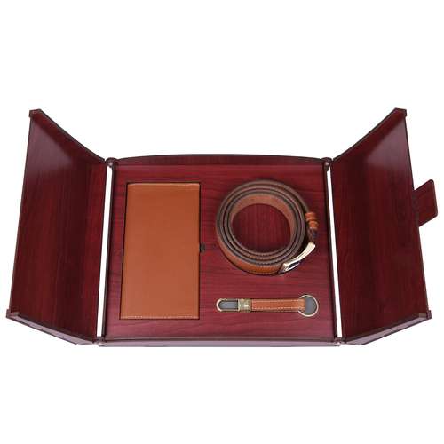 ست هدیه چرم ماکان کد seth-3t