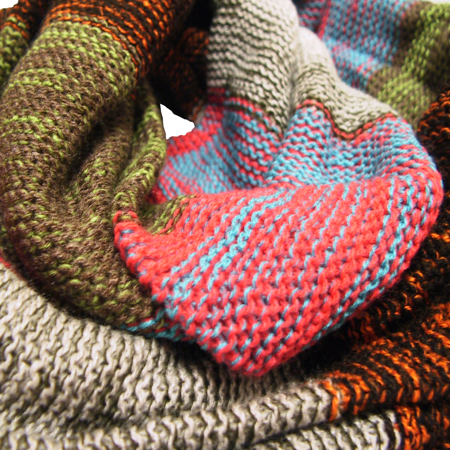 شال گردن بافتنی مدل RG55