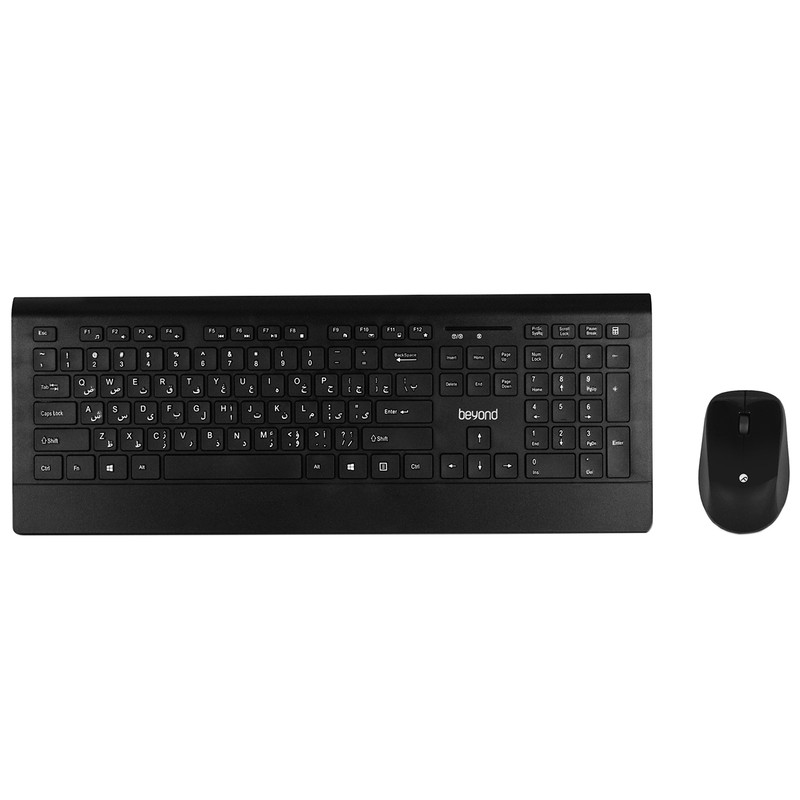 کیبورد و ماوس بی سیم بیاند مدل BMK-9596RF باحروف فارسی