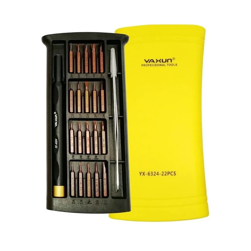 مجموعه 22 عددی پیچ گوشتی یاکسون مدل YX-6324