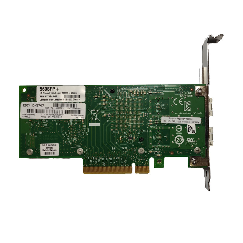 کارت شبکه PCI Express اچ پی مدل +560SFP 3