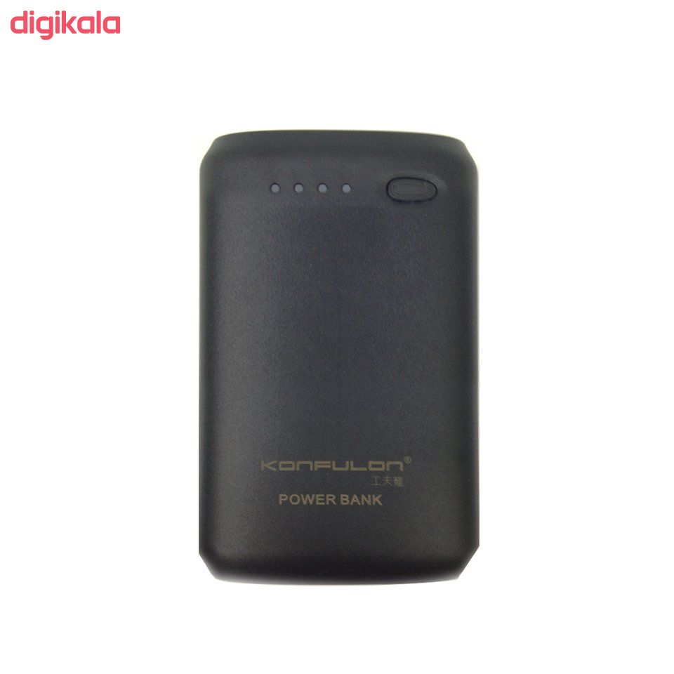 شارژر همراه کانفلون مدل Y1301 ظرفیت 7800 میلی آمپر ساعت به همراه شارژر دیواری و شارژر فندکی main 1 2