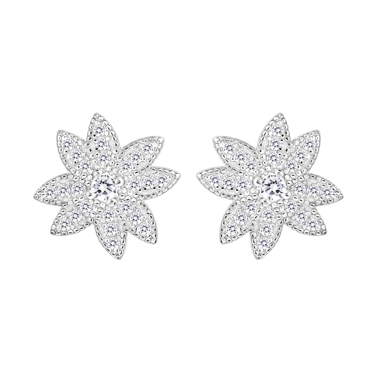 گوشواره نقره زنانه اقلیمه کد EN407