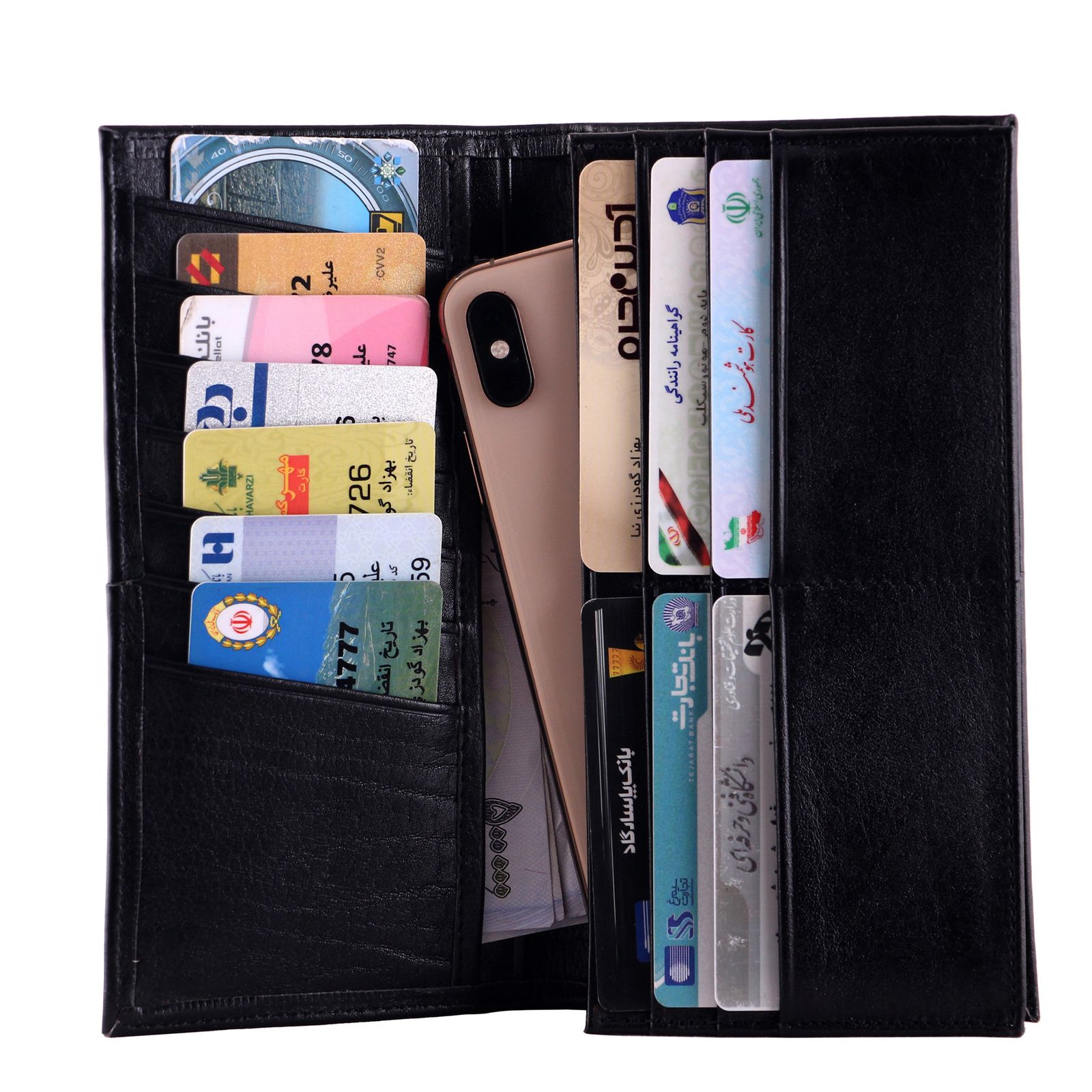  کیف پول مردانه چرم بارز کد DM81 -  - 7