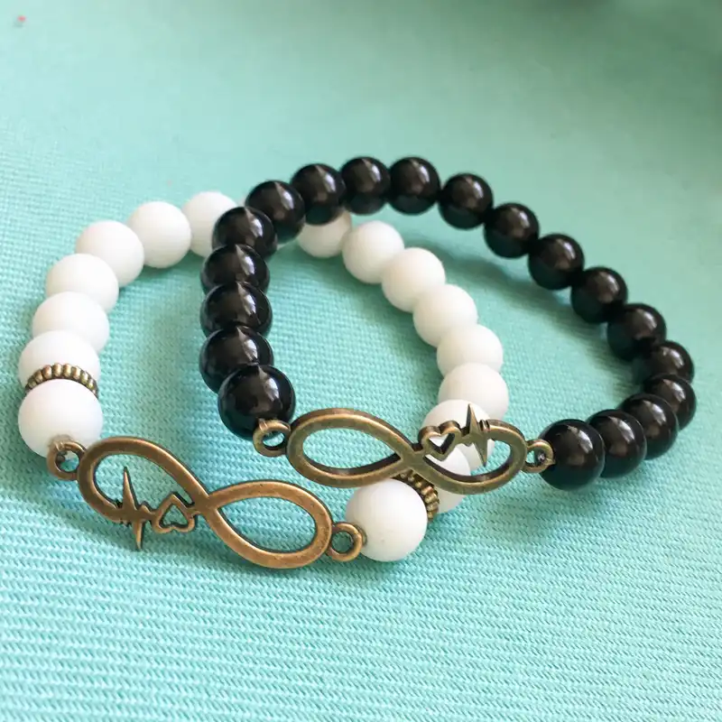 دستبند مدل بینهایت کد BE03 مجموعه 2 عددی