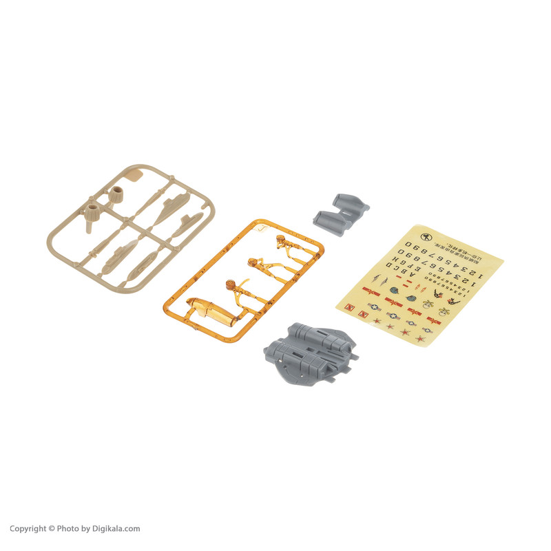 ساختنی طرح هواپیما جنگنده مدل F-14A کد 3581