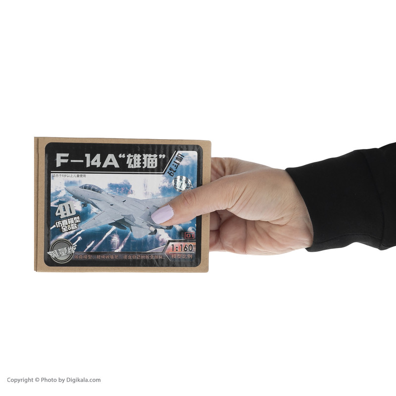 ساختنی طرح هواپیما جنگنده مدل F-14A کد 3581
