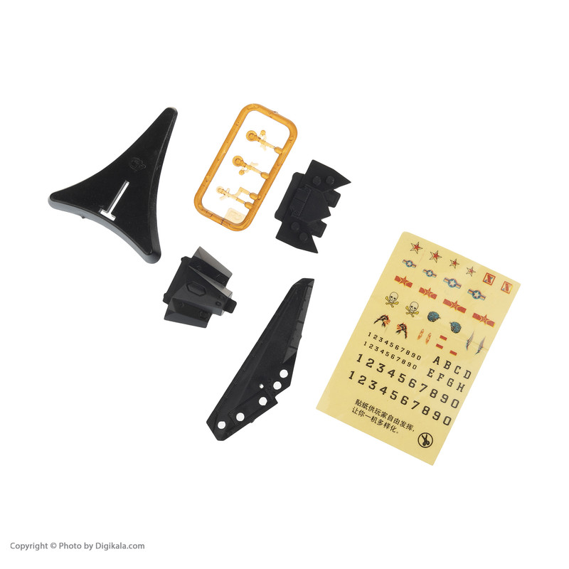 ساختنی طرح هواپیما جنگنده مدل F-117 کد 3580