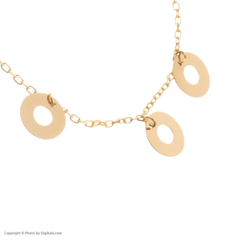 نیم ست طلا 18 عیار زنانه مدل G623