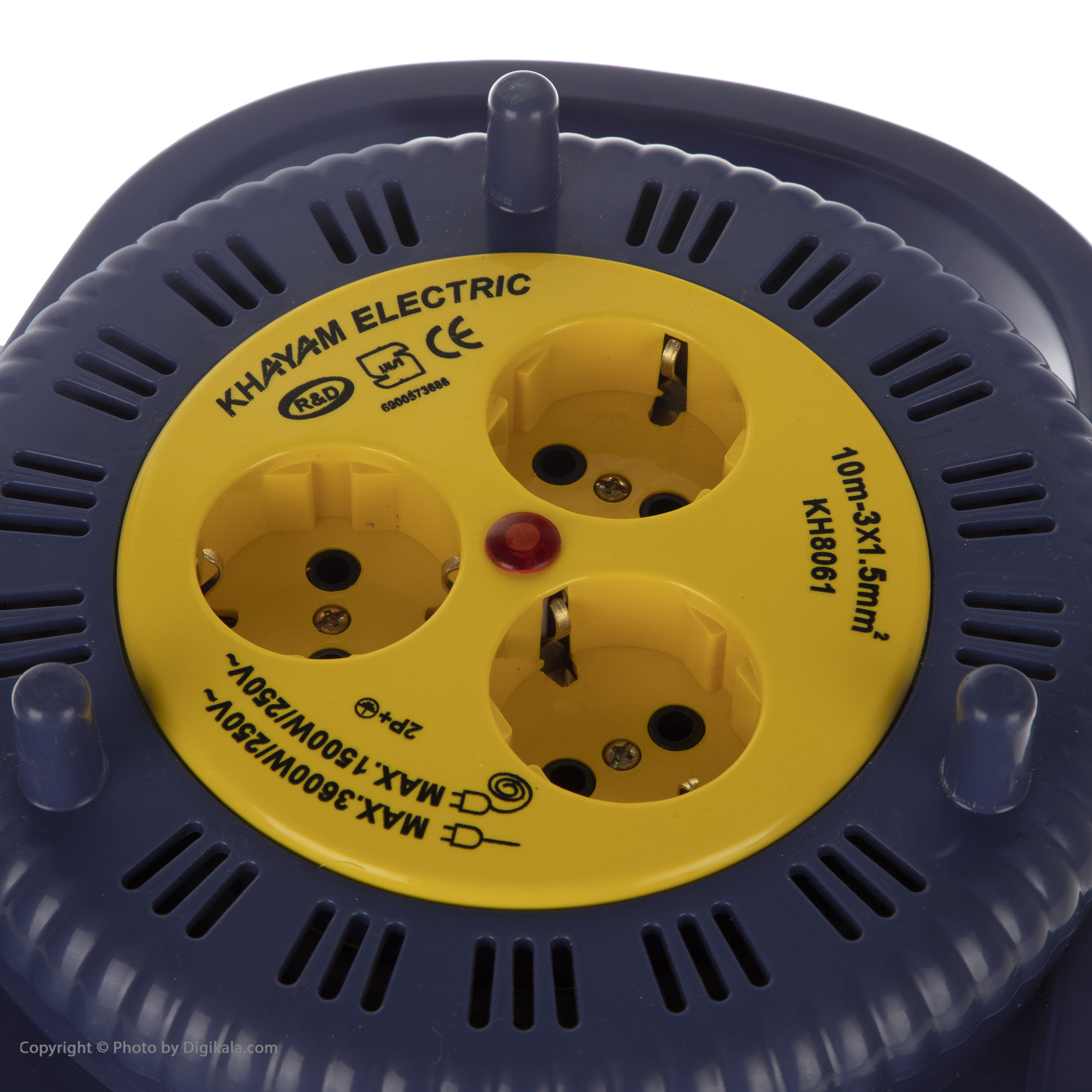 چند راهی برق خیام الکتریک مدل KH8061 چند راهی برق خیام الکتریک مدل KH8061