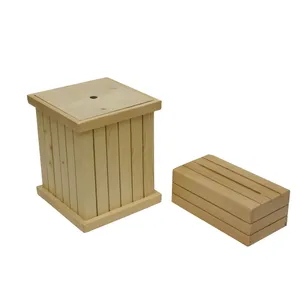 ست سطل و جای دستمال کاغذی کد SA04