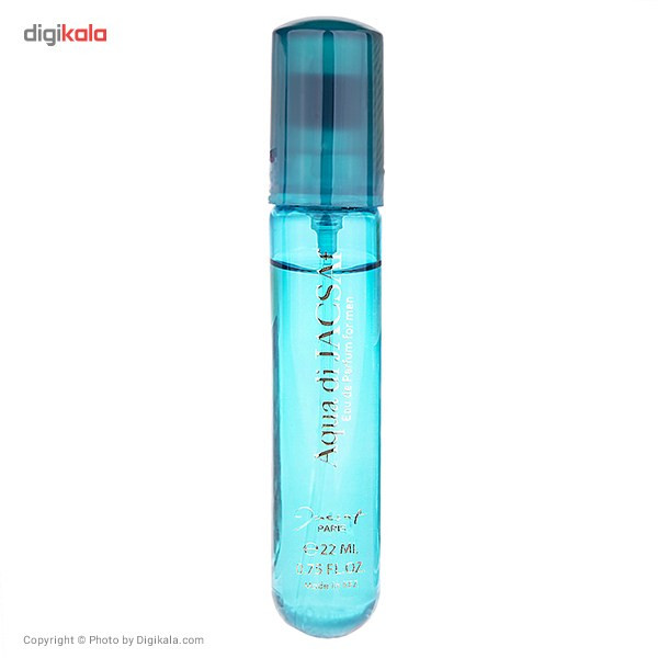 عطر جیبی مردانه ژک ساف مدل Aqua Di Jacsaf حجم 22 میلی لیتر