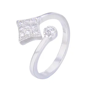 بند انگشتی نقره زنانه شهر جواهر کد SJ -YR005