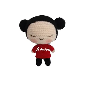 عروسک بافتنی کد 03