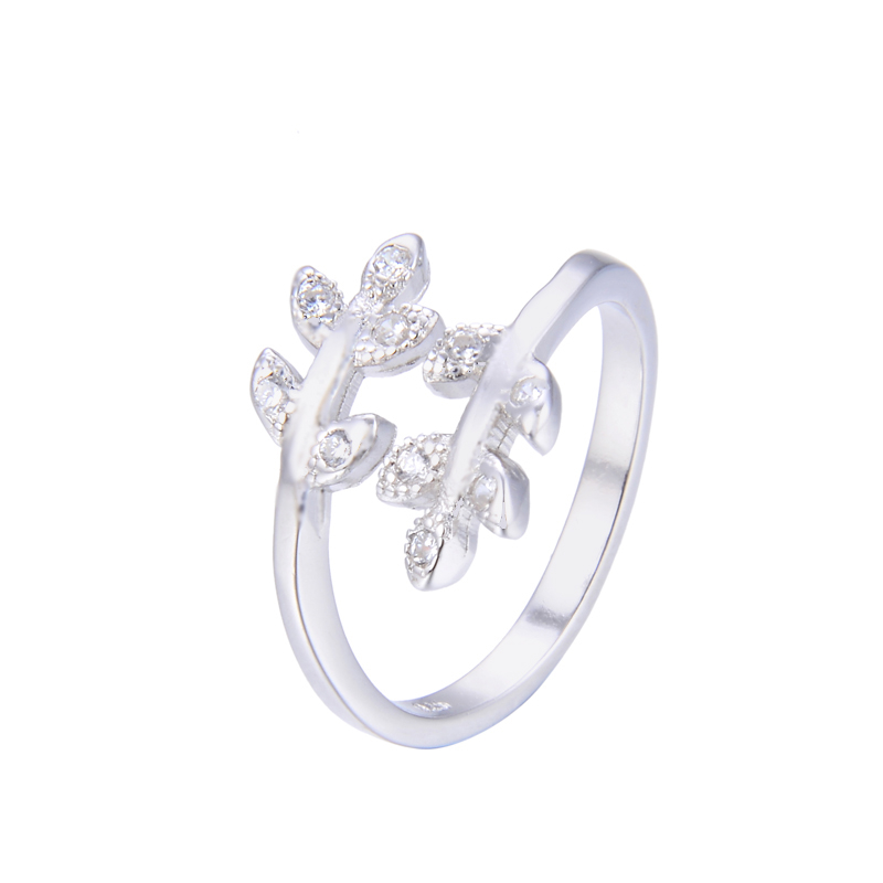 بند انگشتی نقره زنانه شهر جواهر کد SJ-YR010