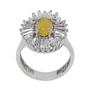 انگشتر نقره زنانه کد AWR_027