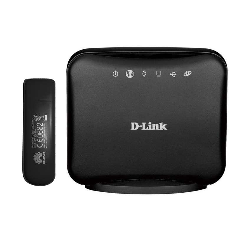 مودم 3.5G هوآوی مدل E352 به همراه روتر دی لینک مدل DWR111
