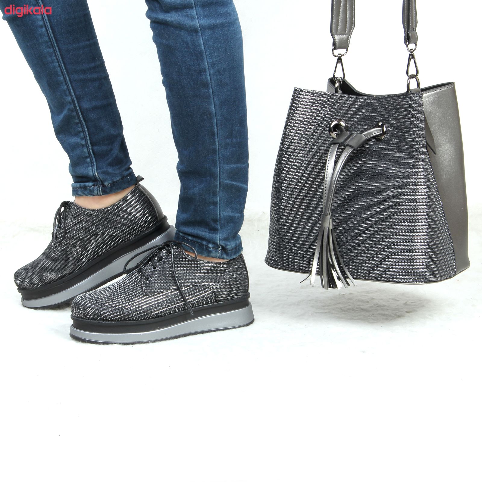 ست کیف و کفش زنانه مدل هدیه کد st216
