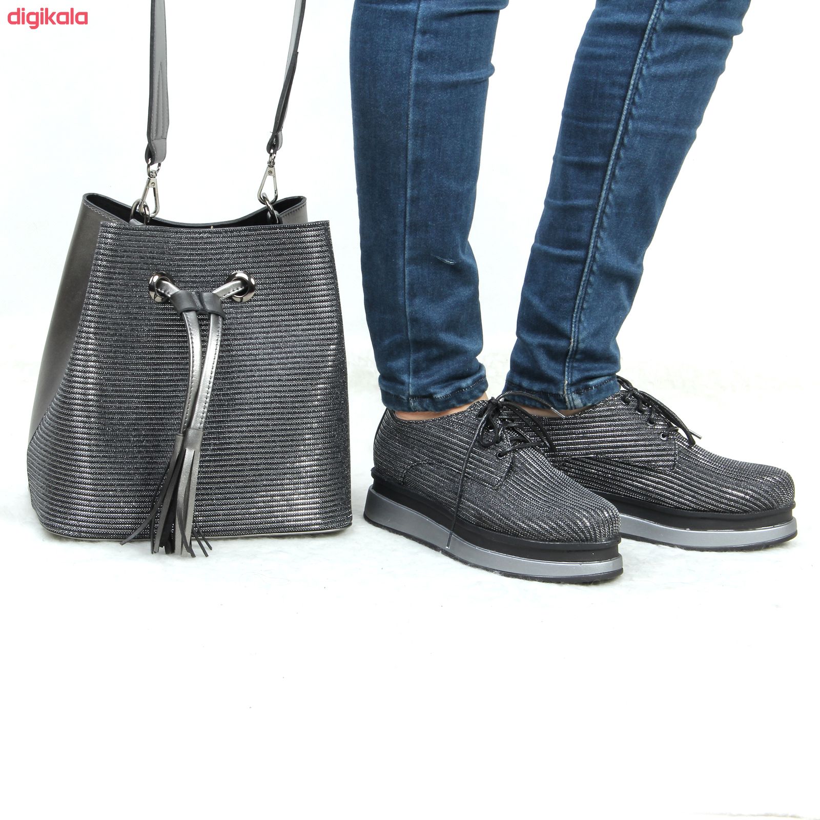 ست کیف و کفش زنانه مدل هدیه کد st216