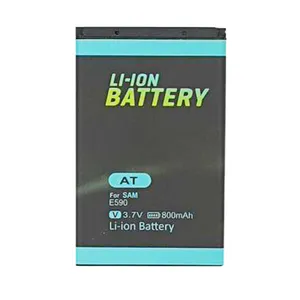 باتری موبایل مدل AT-E590ظرفیت 800 میلی آمپر ساعت مناسب برای گوشی موبایل سامسونگ E590