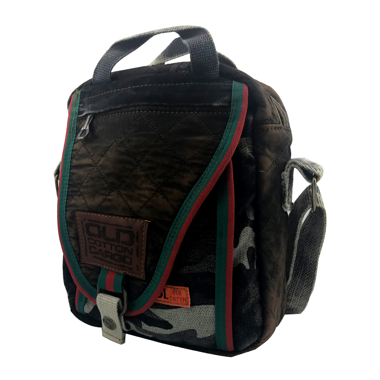 کیف رو دوشی اولد کتان کارگو مدل OC110