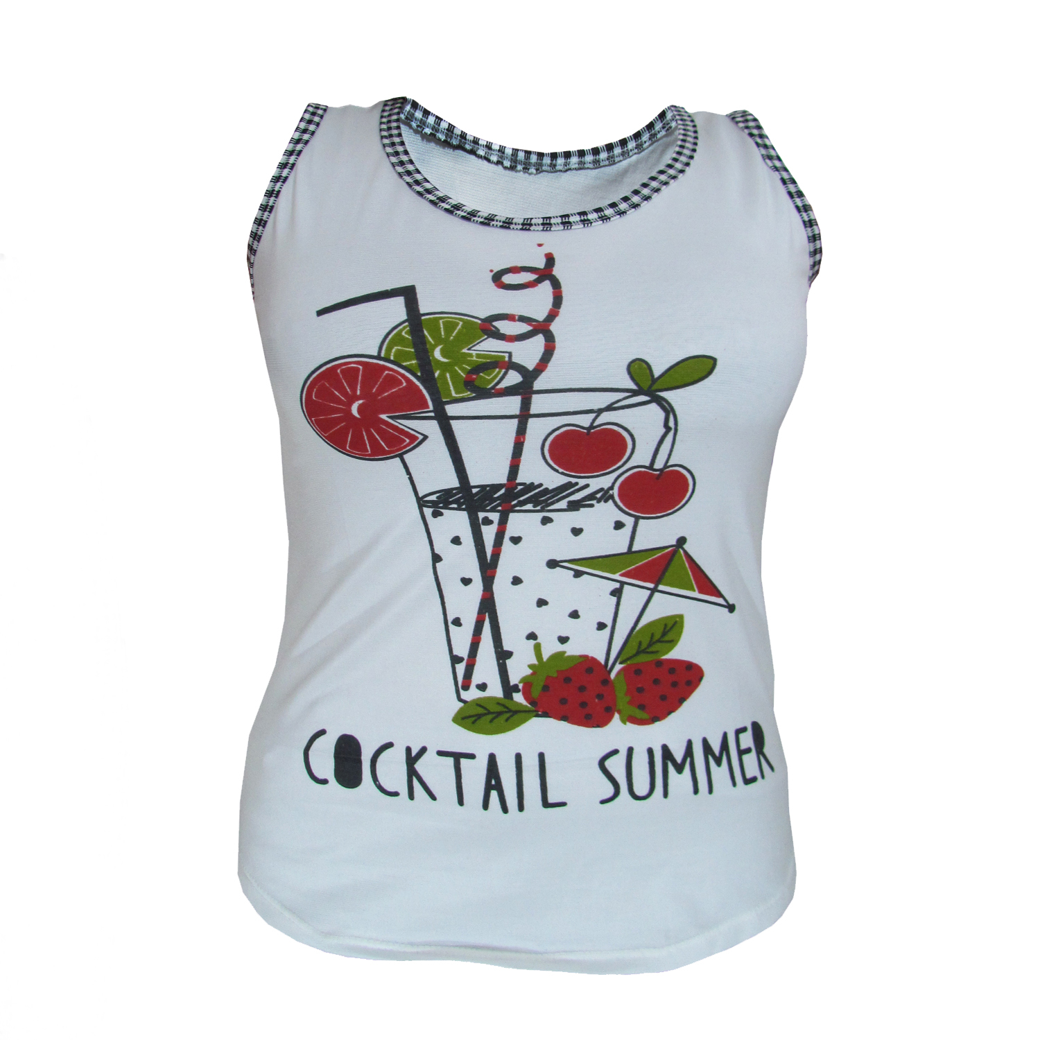 ست تاپ و شلوارک زنانه کد 065