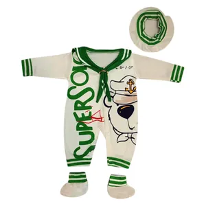 ست 3 تکه لباس نوزاد طرح ملوان کوچک کد 25gr