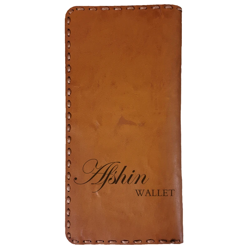 کیف پول مردانه طرح اسم افشین مدل A50 