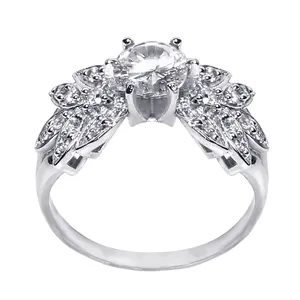 انگشتر نقره زنانه  کد AWR_033    