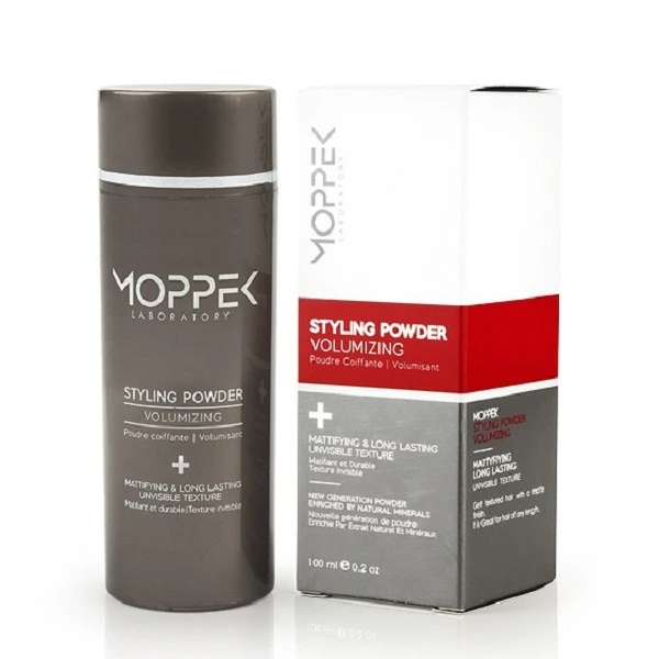 عکس شماره 2 : پودر حالت دهنده مو موپک مدل styling حجم 100 میلی لیتر
