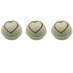 کوکتل نمک حمام مدل Heart 01 وزن 60 گرم بسته 3 عددی