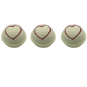کوکتل نمک حمام مدل Heart 01 وزن 60 گرم بسته 3 عددی