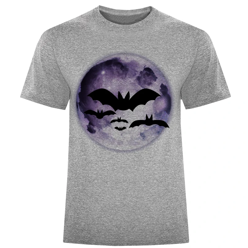 تیشرت آستین کوتاه مردانه طرح خفاش ها کد F83