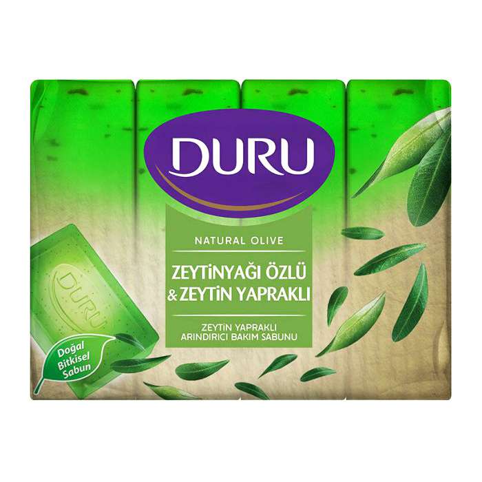صابون شستشو دورو مدل Zeytinyagi وزن 150 گرم بسته 4 عددی