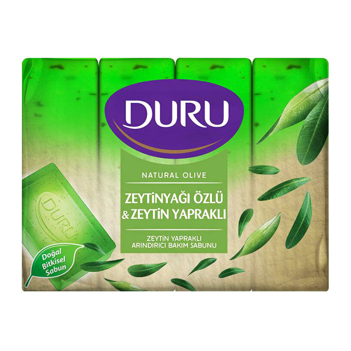 صابون شستشو دورو مدل Zeytinyagi وزن 150 گرم بسته 4 عددی