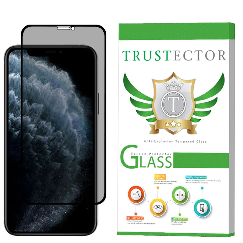 محافظ صفحه نمایش حریم شخصی تراستکتور مدل PSP مناسب برای گوشی موبایل اپل iPhone 11 Pro Max